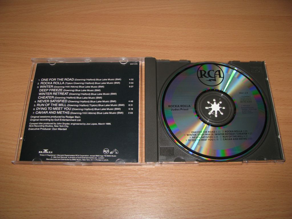 JUDAS PRIEST - Rocka Rolla   (1988 RCA 1st press,USA) - фото фото фото 2