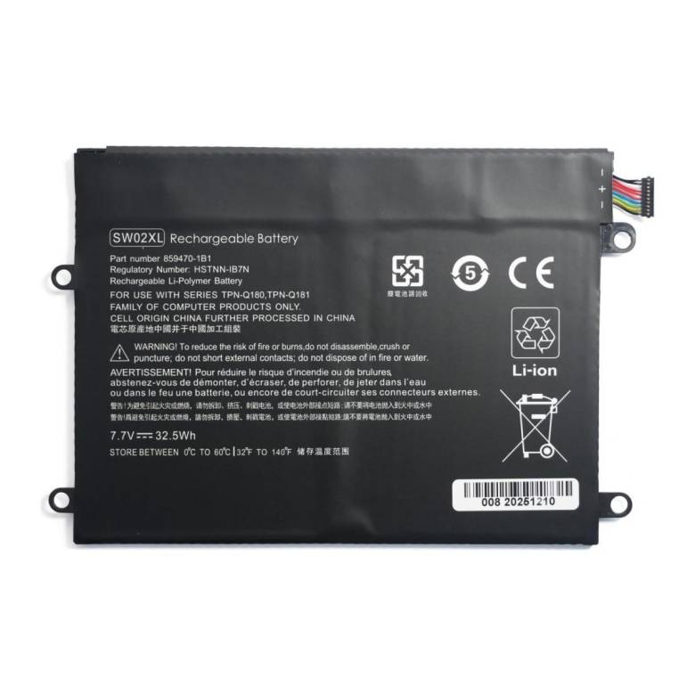 Батарея для ноутбука HP (SW02XL) Notebook X2 10-P X2 210 G2 Series (Replacement) - фото фото фото 0