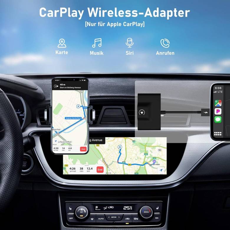 Беспроводной адаптер CarPlay - фото фото фото 2