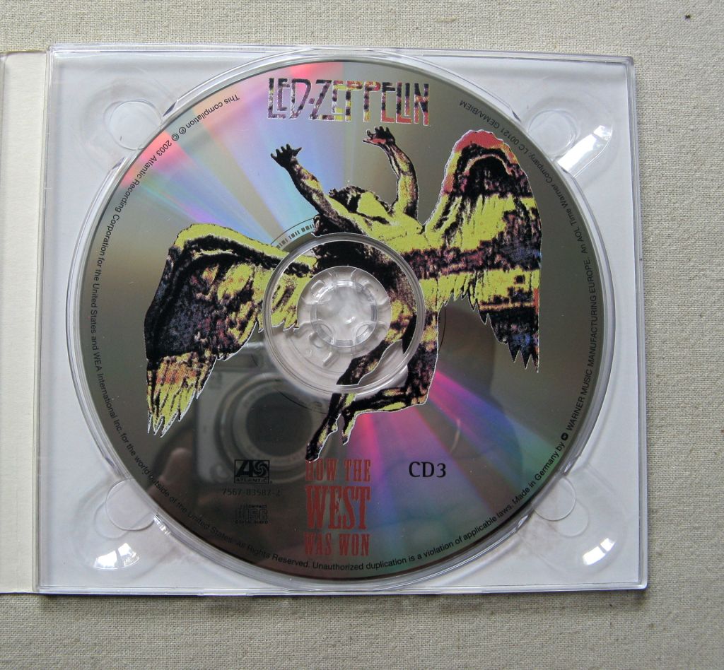 CD Led Zeppelin How The West Was Won. 3 CD. 2003. - фото фото фото 8