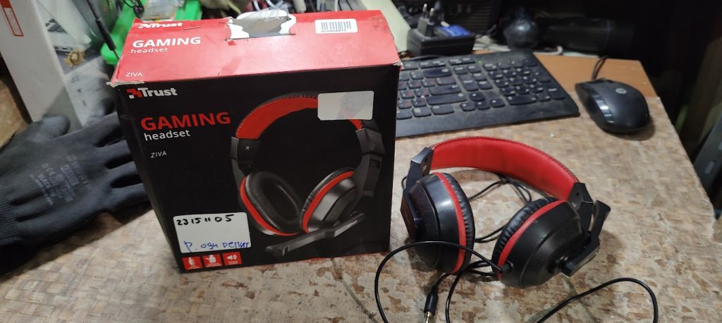 Наушники Trust Ziva Gaming Headset 21953 № 23151105 - фото фото фото 0