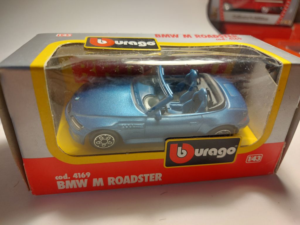 BMW M Roadster 1:43 Bburago  (Italy) - фото фото фото 4