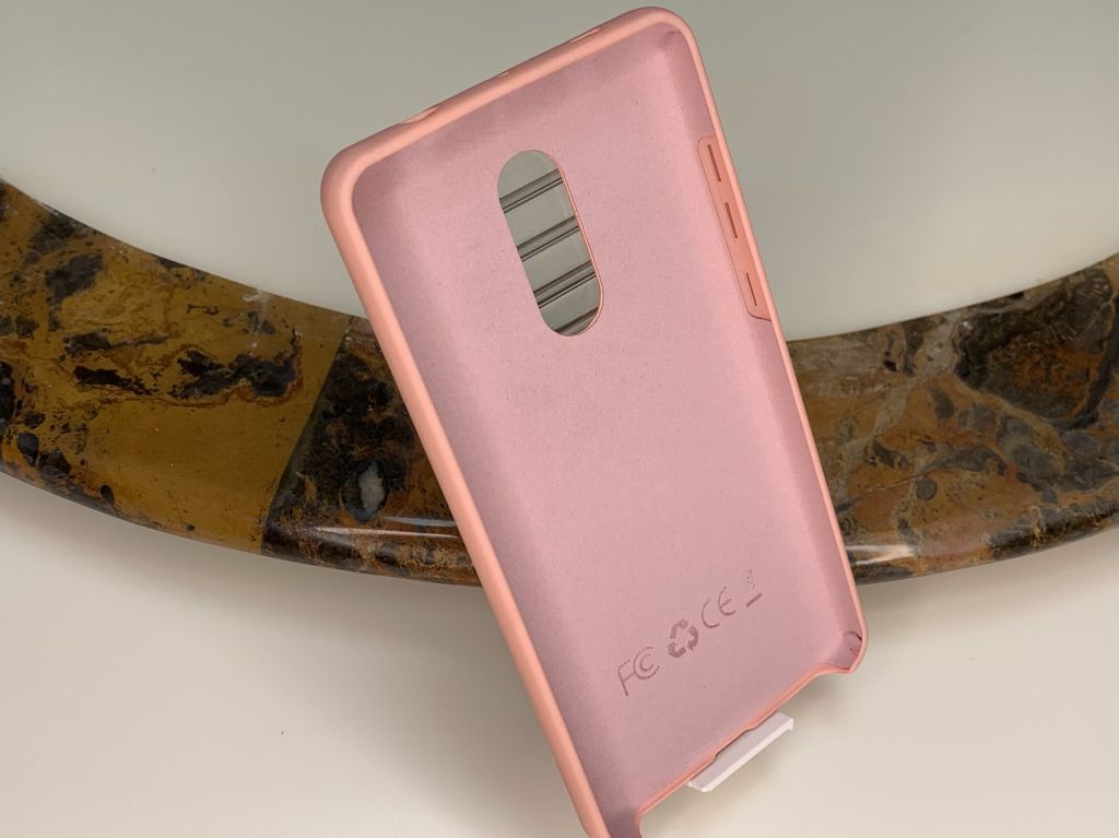 Чохол High-end Siliocon Cover для Xiaomi Redmi Note 4 Pink - фото фото фото 1