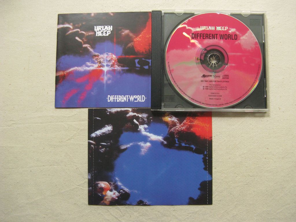 CD Uriah Heep. Different World. 1991/1998. - фото фото фото 3
