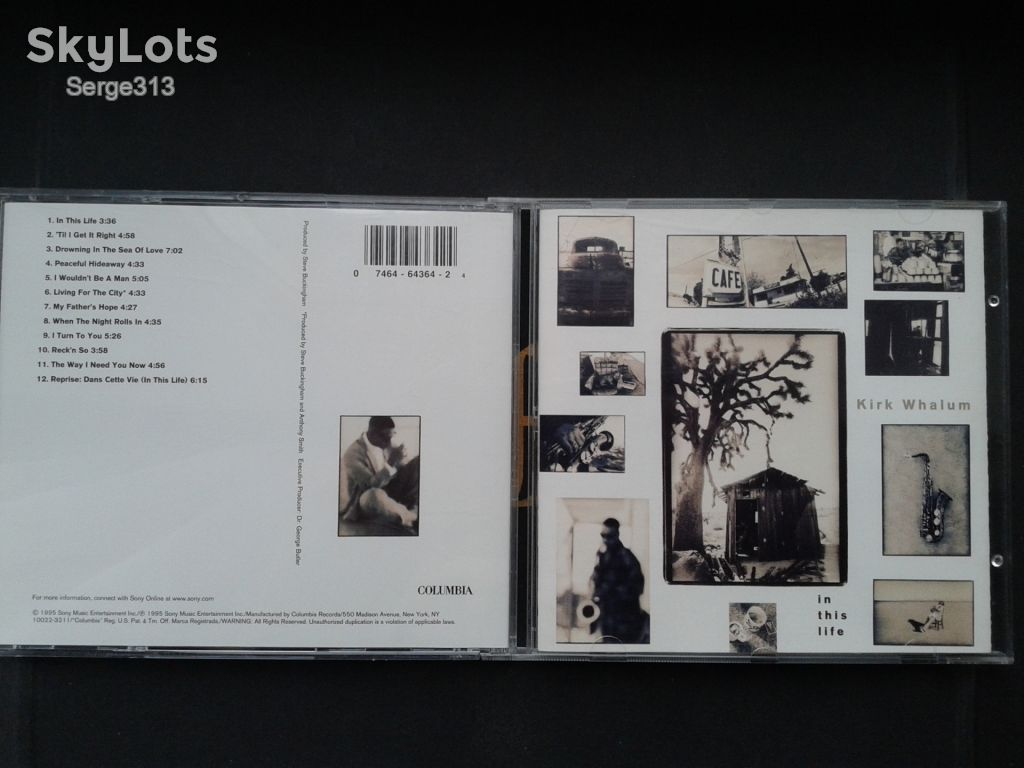 Kirk Whalum - In This Life - фото фото фото 0