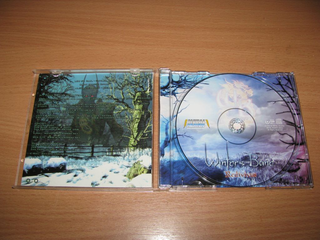 WINTERS BANE - Redivivus  (2006 Metal Heaven) - фото фото фото 1