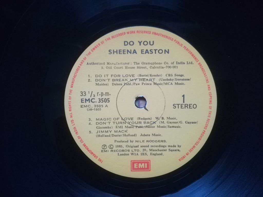 Sheena Easton-Do you    (3)-NM-Индия - фото фото фото 2