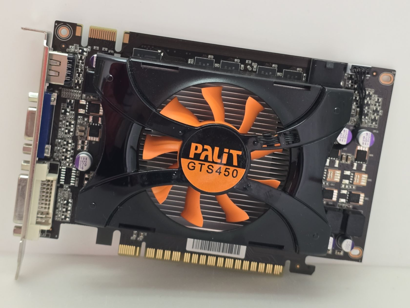 Відеокарта PALIT GeForce GTS 450 1GB  (GDDR3,128 Bit,HDMI,PCI-Ex,Б/у) - фото фото фото 0