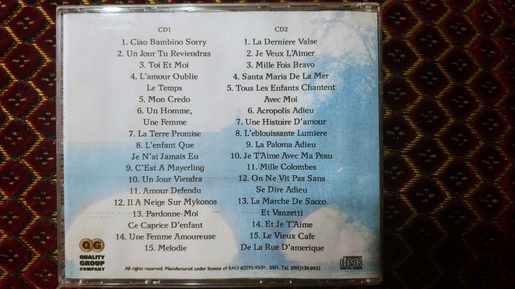 CD аудио Mireille Mathieu Ciao Bambino Sorry 2cd - фото фото фото 1