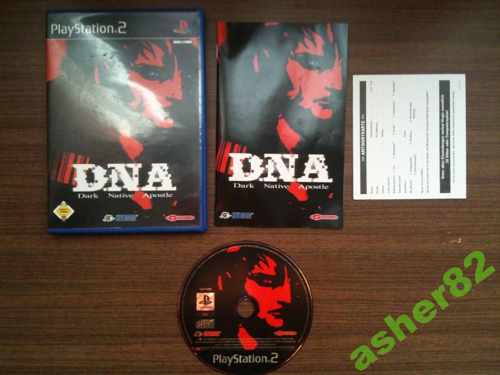 Игра на PS2 "DNA - Dark Native Apostle"        (PAL) - фото фото фото 0