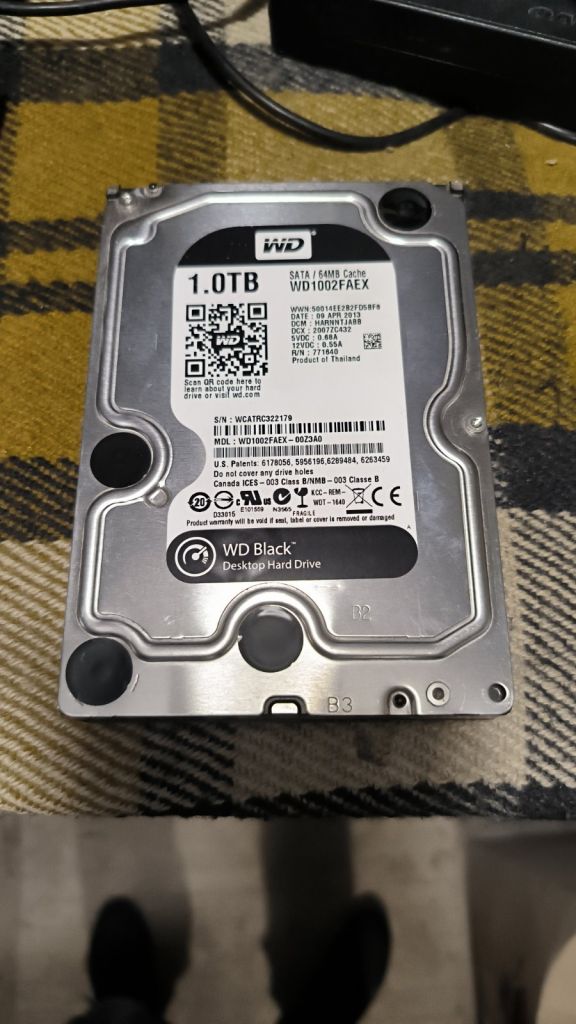 Жорсткий диск HDD Western Digital WD1002FAEX 1TB №22 - фото фото фото 0