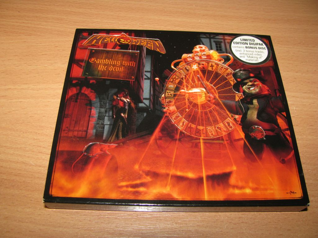 HELLOWEEN - Gambling With The Devil  (2007 Steamhammer  2CD, LIMITED DIGI,1st press) - фото фото фото 2