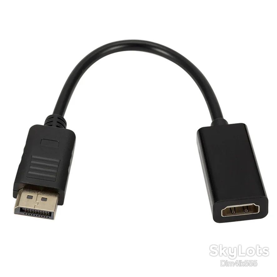 Адаптер переходник DisplayPort - HDMI 25см - фото фото фото 5
