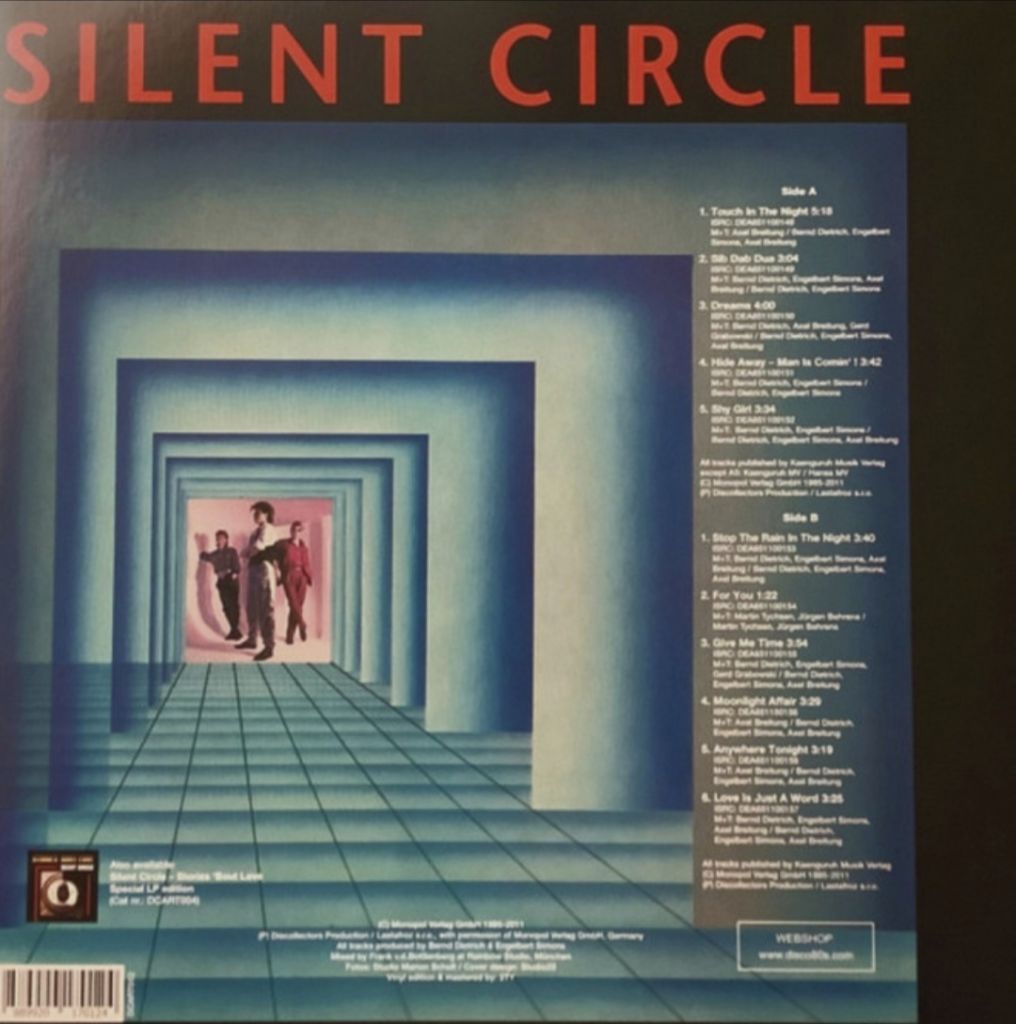Silent Circle - No. 1 - 1986.   (LP). 12. Vinyl. Пластинка. Europe. S/S. - фото фото фото 1
