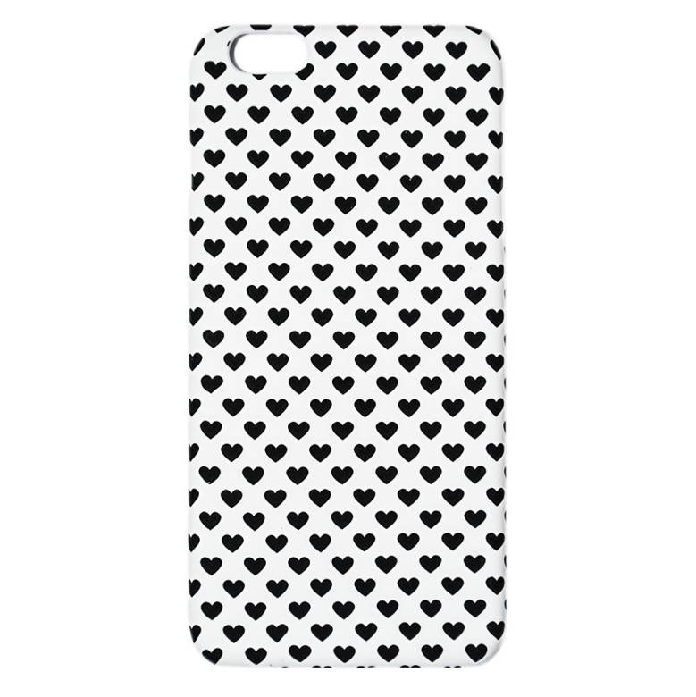 Чехол ARU для iPhone 6 Plus/6S Plus Hearts Black - фото фото фото 0