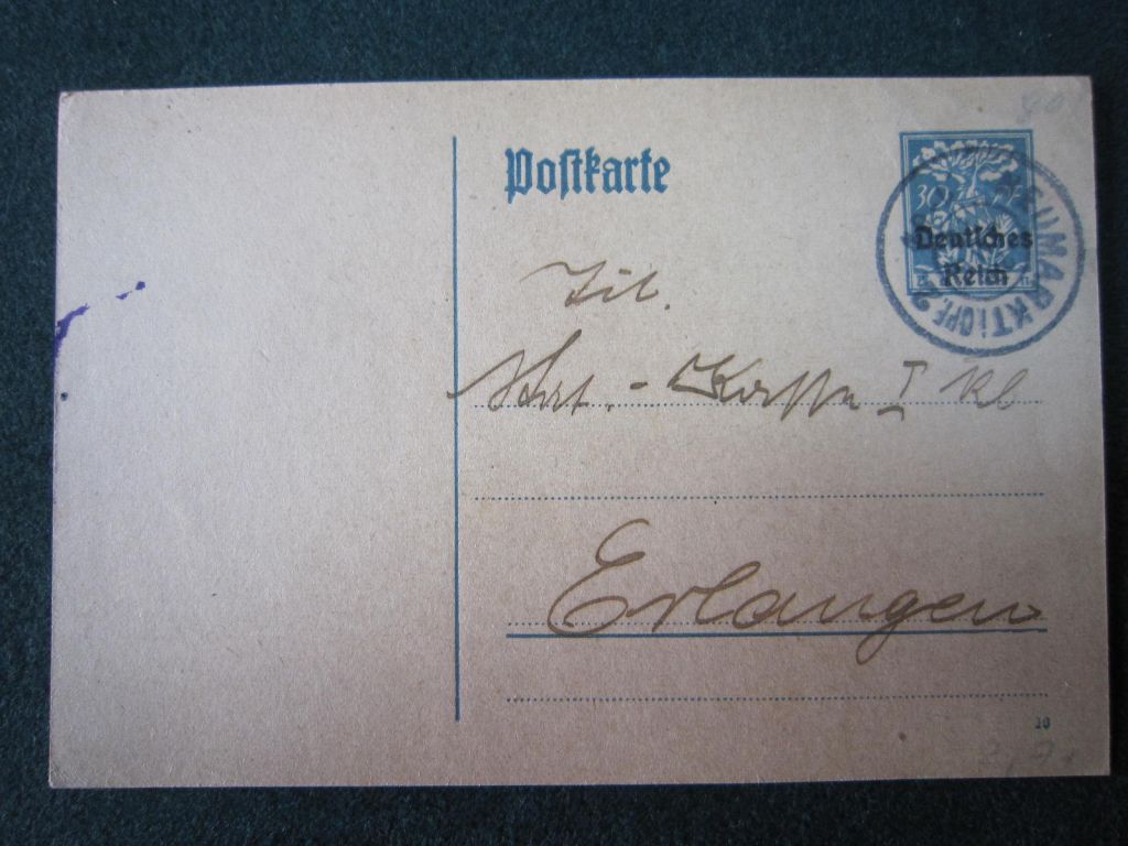 ПОЧТОВАЯ КАРТОЧКА. ЕВРОПА 1920 Г - фото фото фото 0
