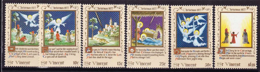 NM Ст. Винсент 1977 г MNH - Рождество - фото фото фото 0