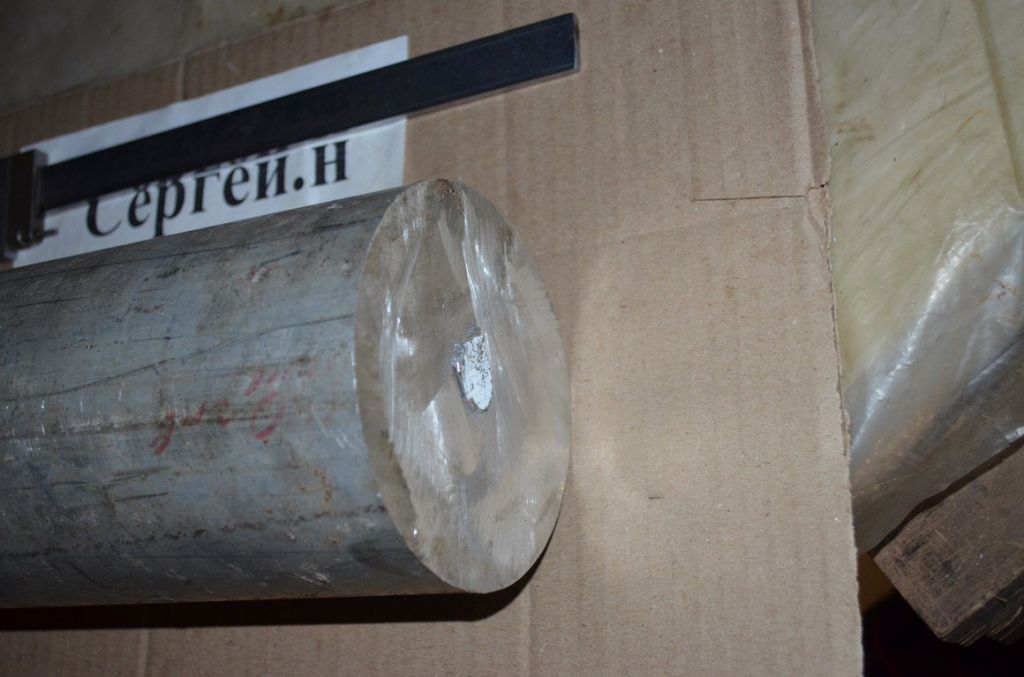 Алюмінієве коло Ф119мм, довжина 330мм - фото фото фото 4