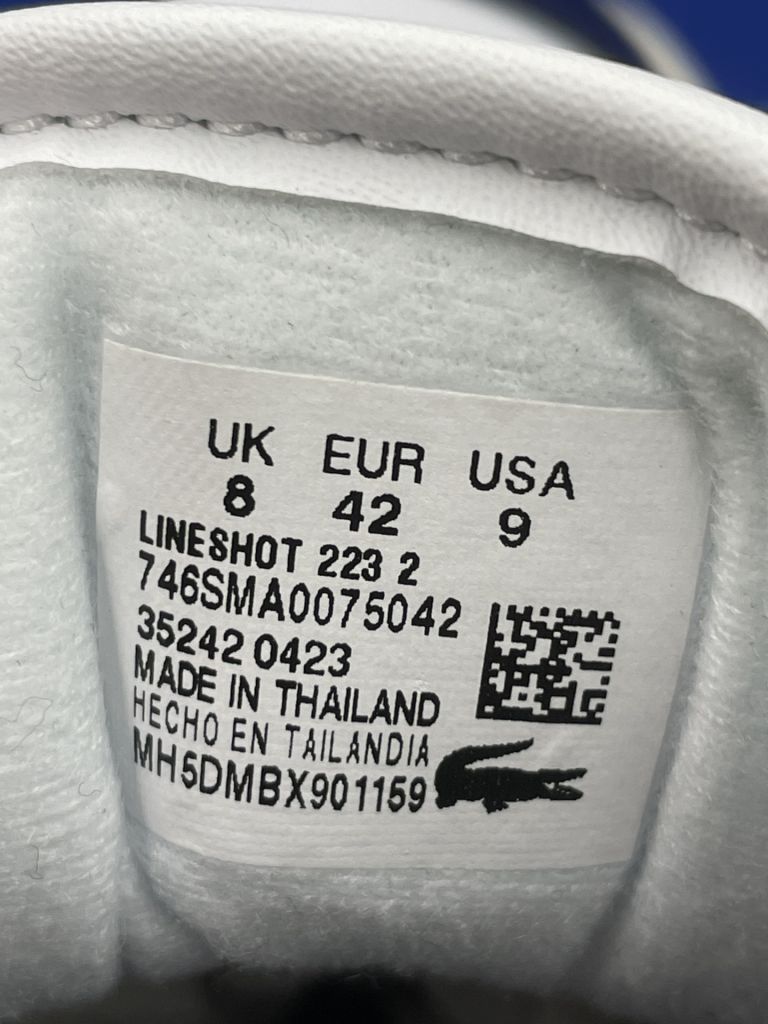 Кроссовки Lacoste Lineshot US 9 - фото фото фото 5