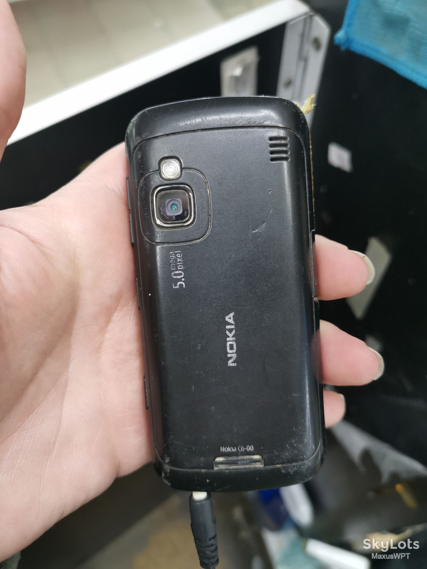 #903 sklad Nokia C6 black sklad 1 - фото фото фото 2