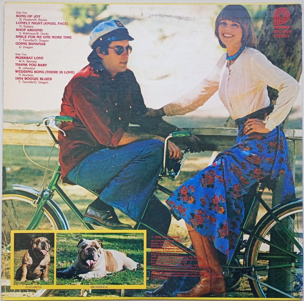 CAPTAIN AND TENNILLE Song Of Joy LP VG++/EX - фото фото фото 1