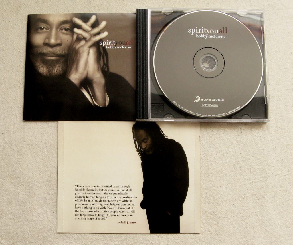 CD Джаз. Bobby McFerrin. Spirityouall. 2013. - фото фото фото 1