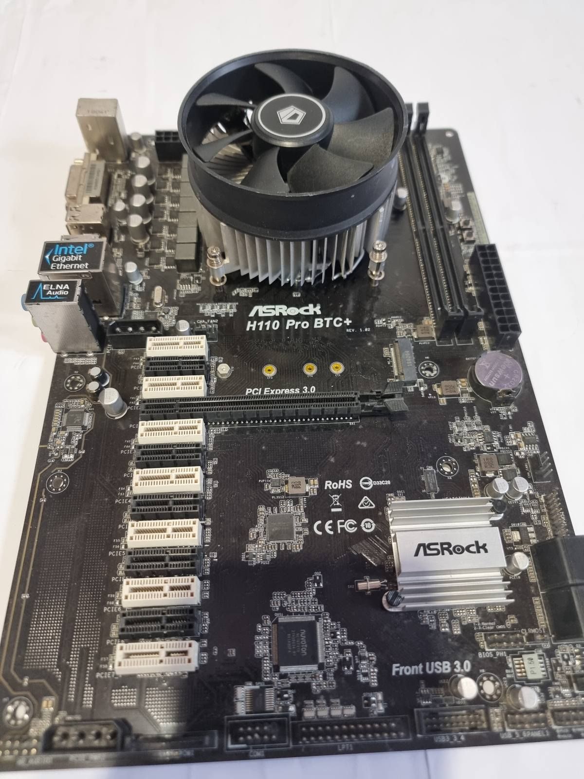 Комплект Socket 1151 ASRock H110 Pro BTC+ /Intel Core i3-7100 - фото фото фото 0