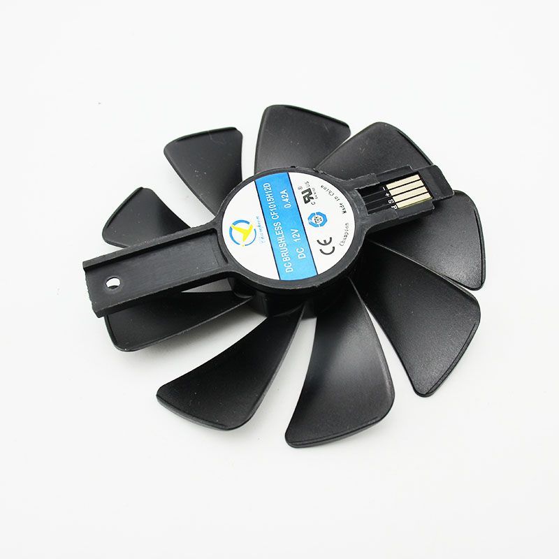 Вентилятор CF1015H12D для видеокарт RX 470 RX 480 RX 570 RX 580 - фото фото фото 1