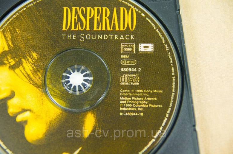 Музичний диск CD. Desperado - The soundtrack (1995) - фото фото фото 5