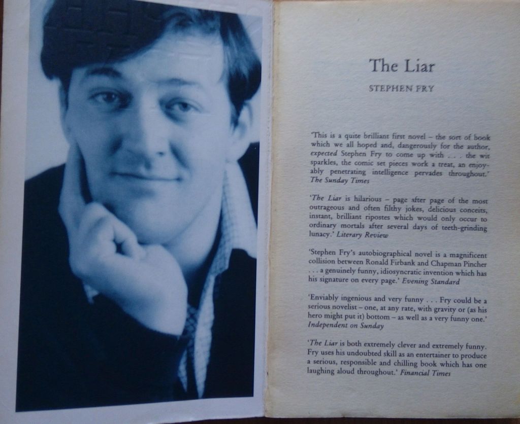 Liar The Stephen Fry English на Английском книга - фото фото фото 2