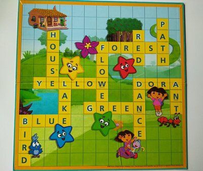 Настільна гра Scrable Dora англ. та ісп.мова Mattel - фото фото фото 3