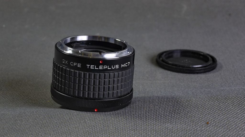 Телеконвертер Teleplus MC7 2х Doubler байонет Canon FD Вживане - фото фото фото 3