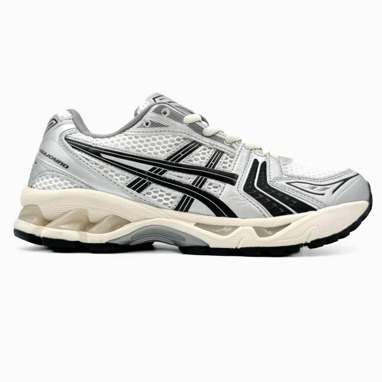 Asics Gel-Kayano 14 White Silver Black 39 - фото фото фото 0