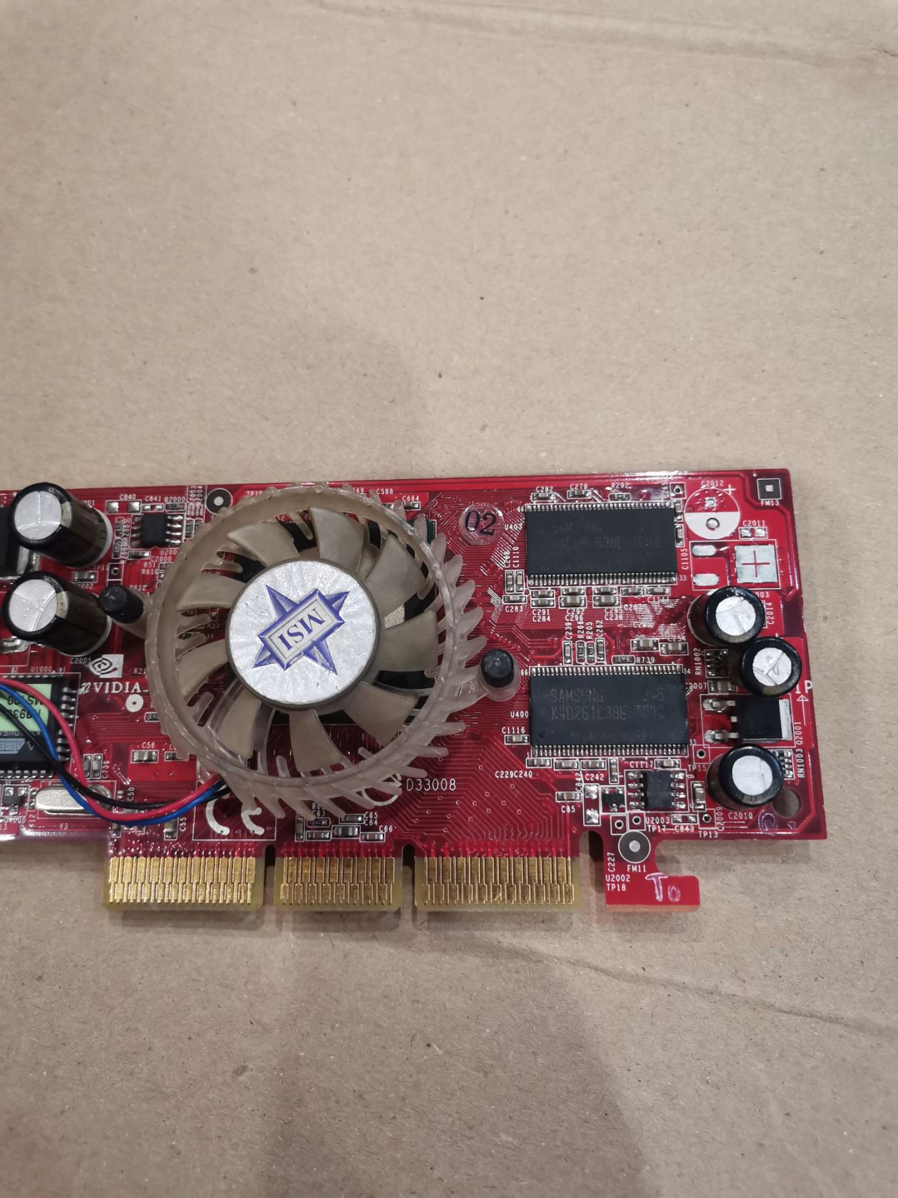 Видеокарта MSI GeForce4 MX 440-T8X AGP 8x DDR SDRAM - фото фото фото 4