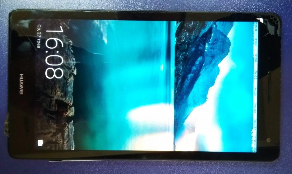 Huawei MediaPad T3 7"    (bg2-u01) дисплейный модуль. Тачскрин разбит. - фото фото фото 2