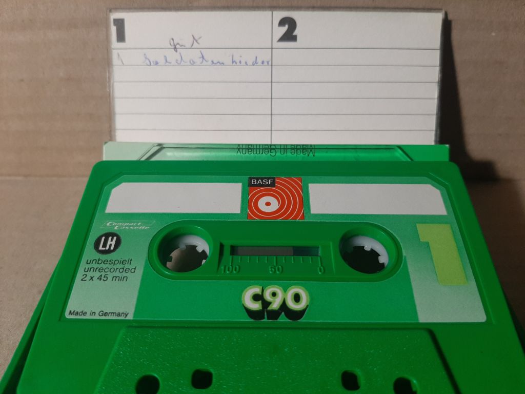 Кассета BASF cassette С90 - фото фото фото 1