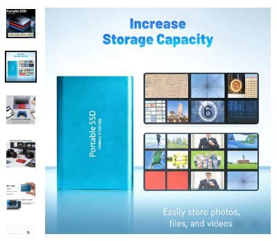 Portable Mobile SSD High-Capacity 4TB - фото фото фото 2