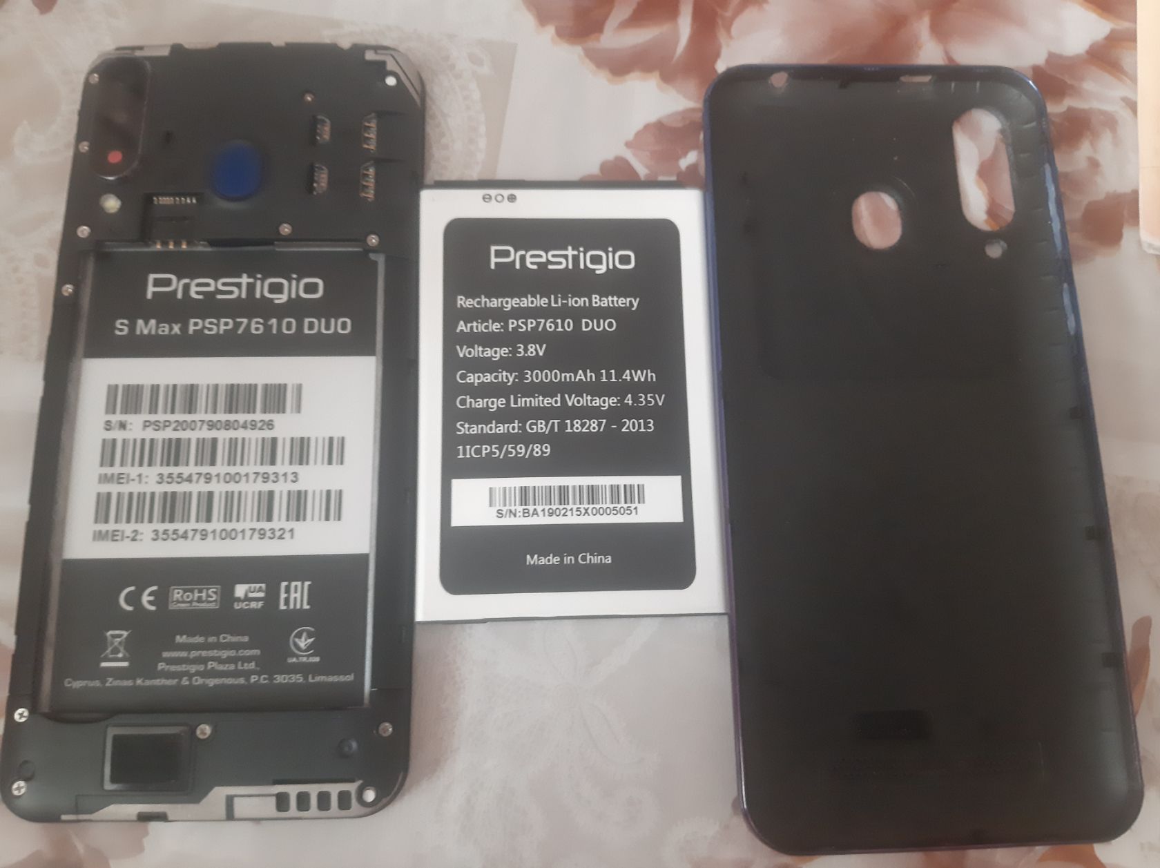 Мобільний телефон Prestigio S Max PSP7610 DUO - фото фото фото 4