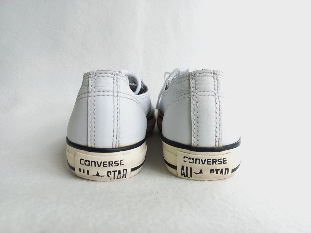 Кеди білі шкіра Converse, устілка 23,5 см. - фото фото фото 4