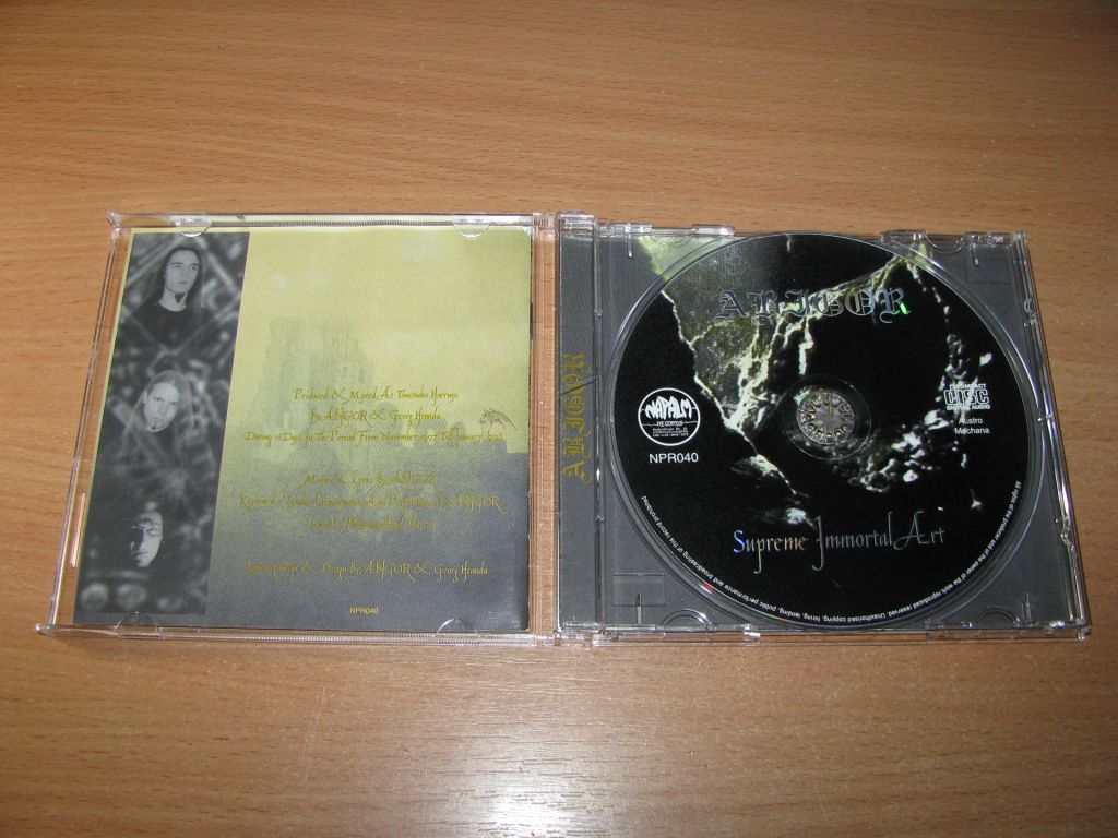 ABIGOR - Supreme Immortal Art  (1998 Napalm 1st press,Austria) - фото фото фото 1