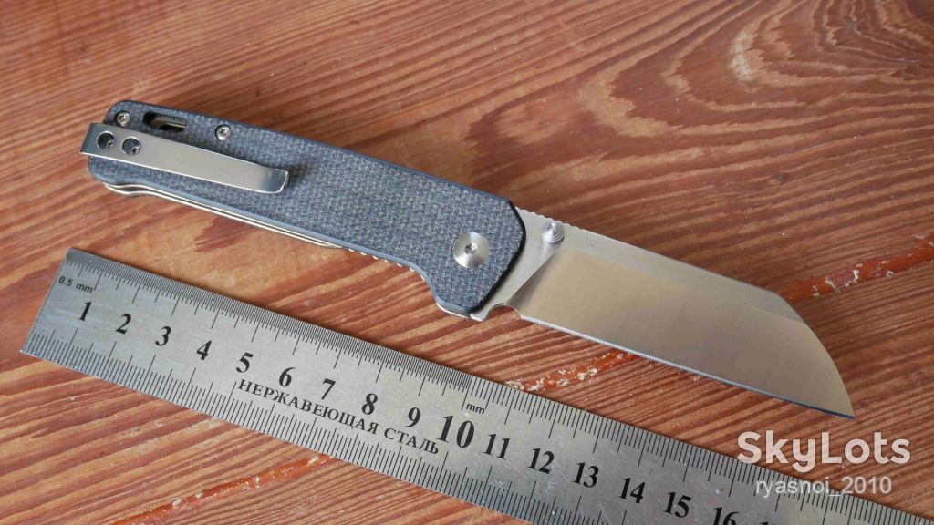 QSP QS130-I, Micarta, D2 Satin, Outdoor, Tactical, EDC, Liner Lock - фото фото фото 2