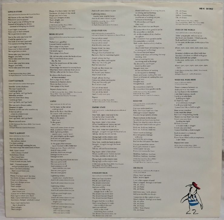 Fleetwood Mac - Mirage - 1982.  (LP). 12. Vinyl. Пластинка. Germany. - фото фото фото 3