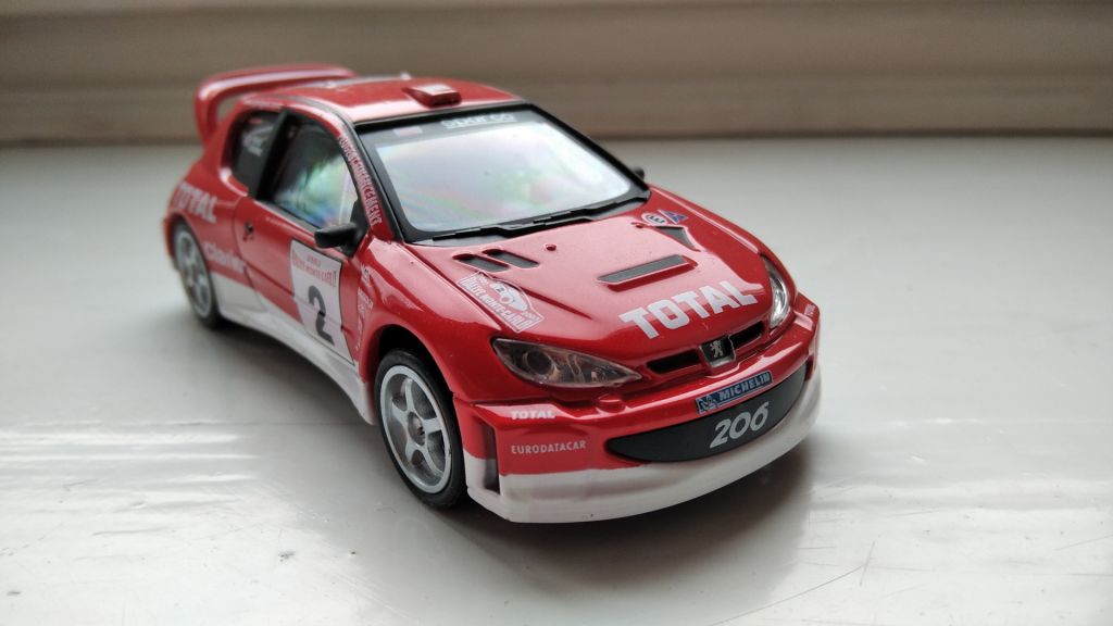 PEUGEOT 206 WRC Rally  - CARARAMA  M 1:43 - фото фото фото 2