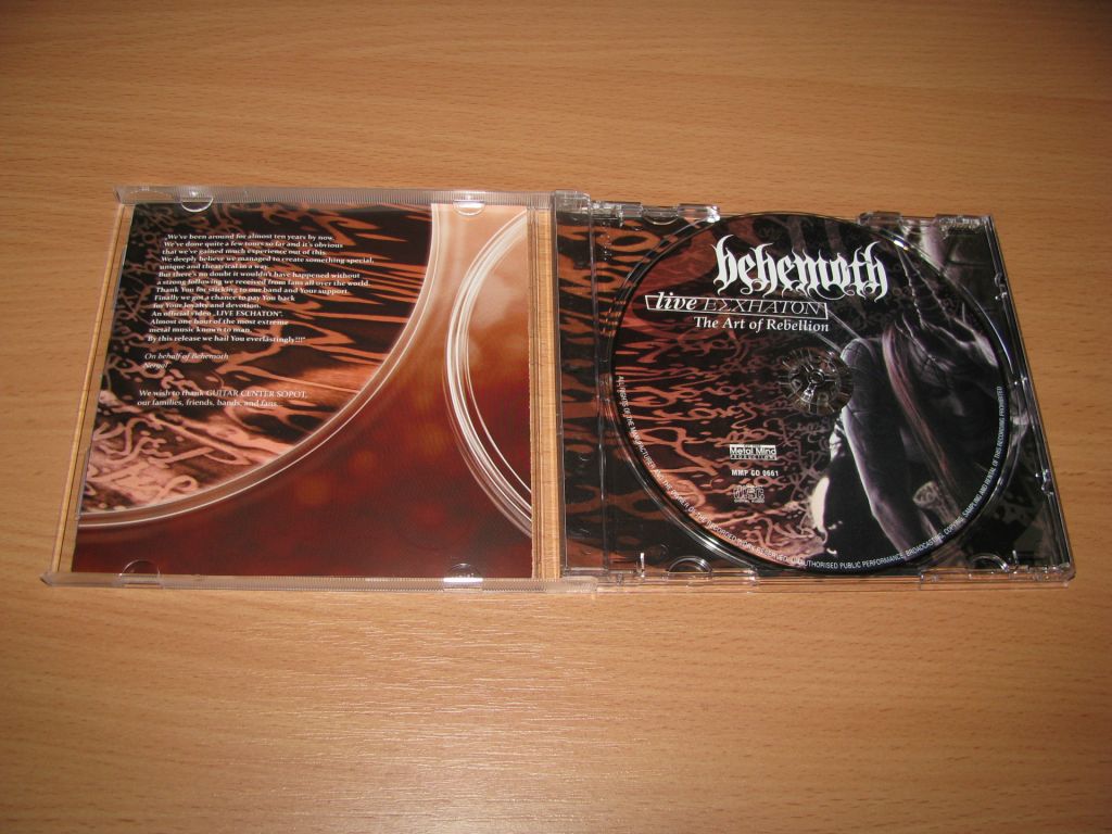 BEHEMOTH - Live Eschaton   (2015 Metal Mind) - фото фото фото 1