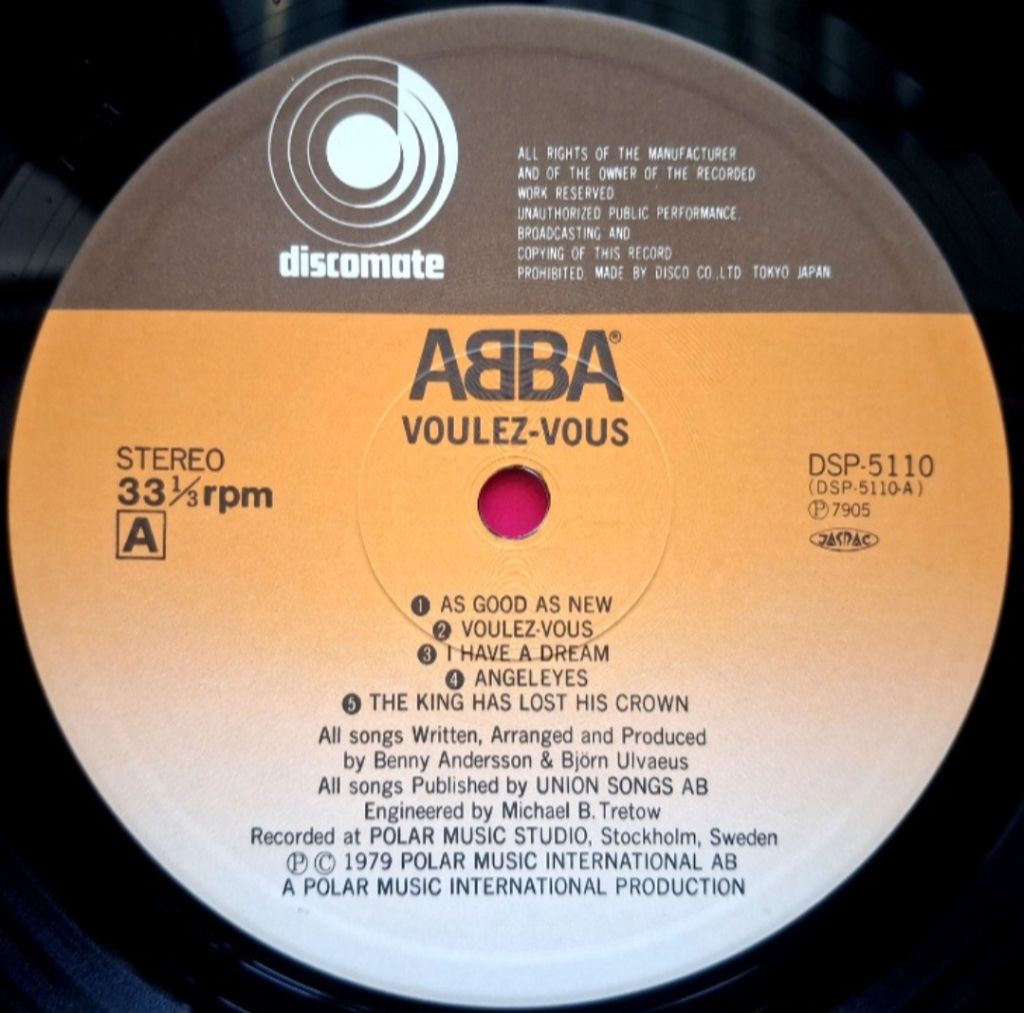 ABBA - Voulez Vous - 1979.  (LP). 12. Vinyl. Пластинка. Japan. - фото фото фото 6