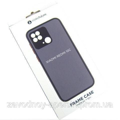 Xiaomi Redmi 10c Чехол Защита камеры Frame Case (TPU+PC) - фото фото фото 3