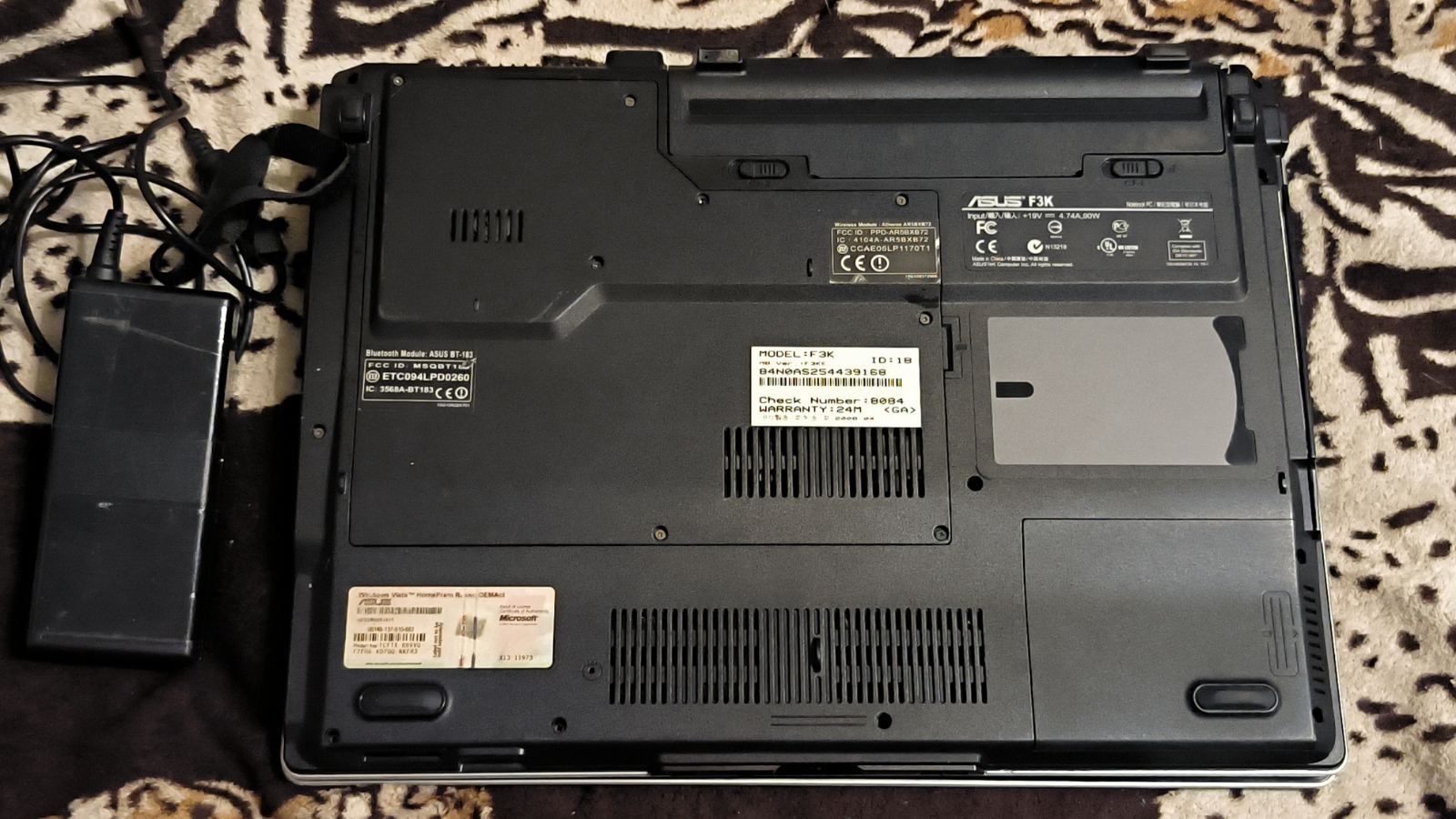 Ноутбук ASUS F3K №24x - фото фото фото 3