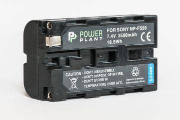 Акумулятор PowerPlant Sony LED NP-F550 2500mAh - фото фото фото 0