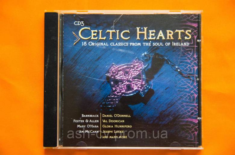 Музичний диск CD. CELTIC HEARTS - фото фото фото 0