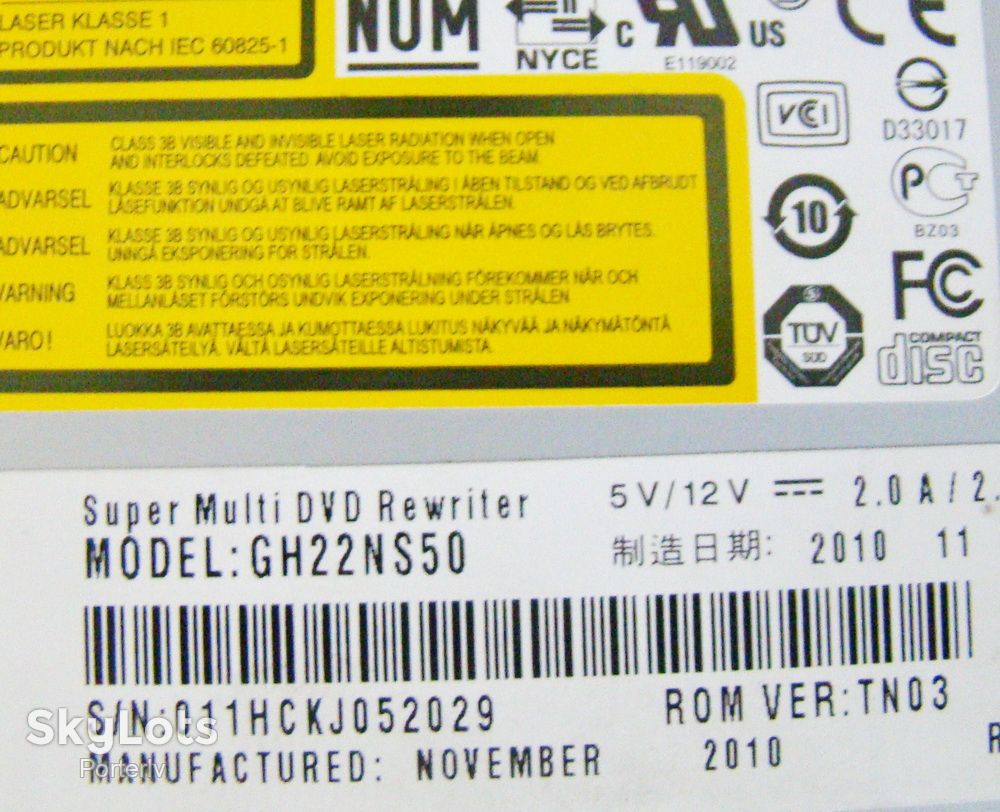 SuperMulti CD/DVD LG GH22NS90 GH22NS50 GH22NS40 SATA - фото фото фото 3